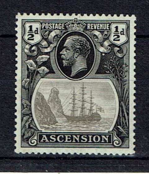 Image of Ascension SG 10a UMM British Commonwealth Stamp